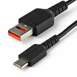 StarTech 3ft (1m) Secure Charging Cable, USB-A to USB-C Data Blocker Charge-Only Cable, Secure Charger Adapter Cable for Phone/Tablet