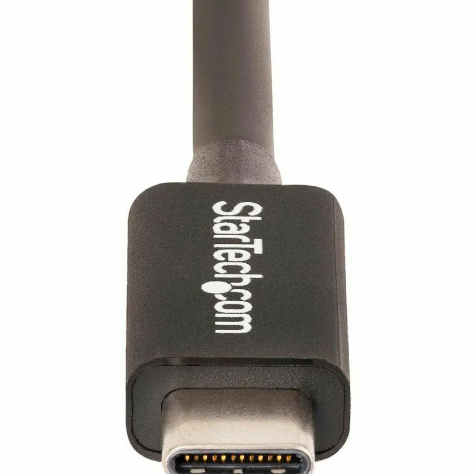 StarTech 3ft (1m) Thunderbolt 4 Cable, 40Gbps, 100W PD, 4K/8K Video, Intel-Certified, Compatible w/Thunderbolt 3/USB 3.2/DisplayPort