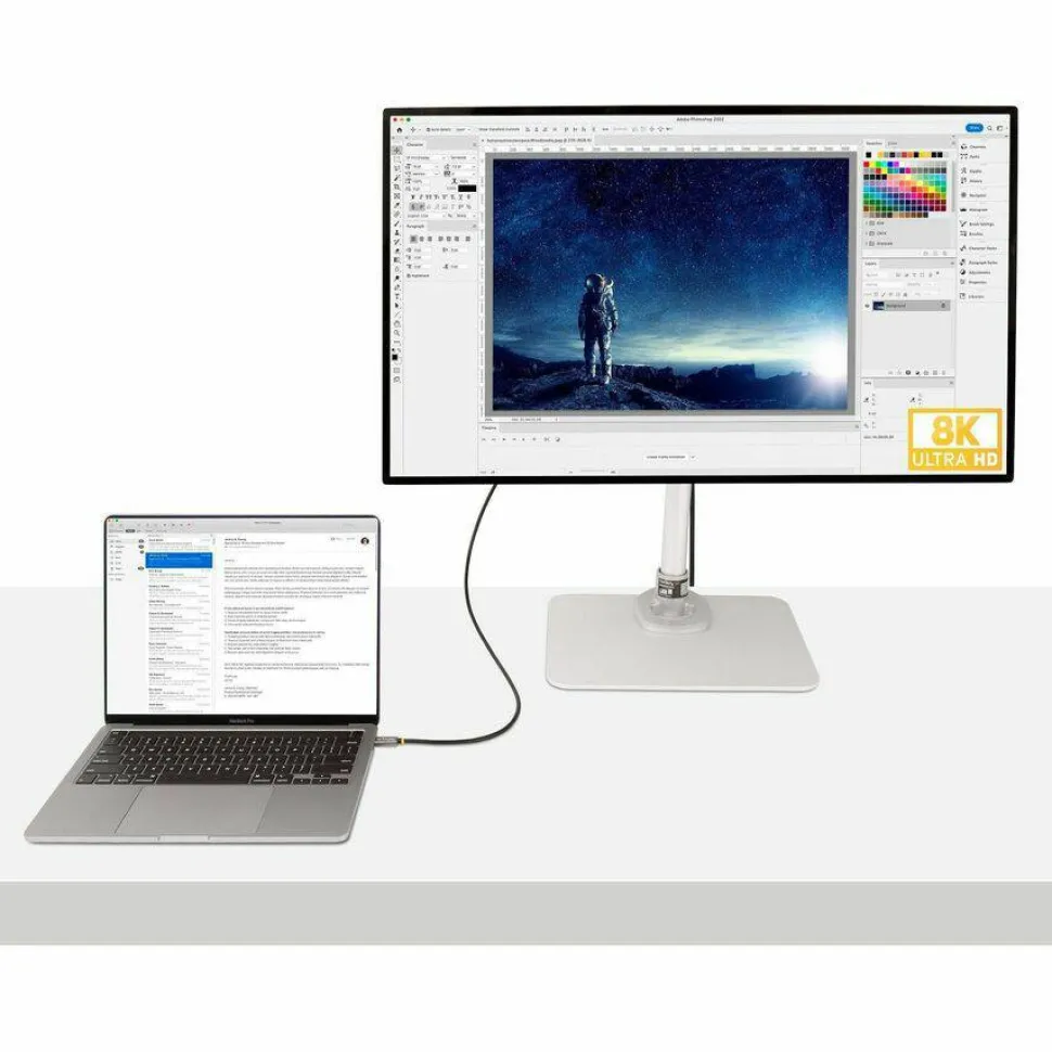StarTech 3.3ft (1m) USB4 Cable 40Gbps, 100W (5A) PD, 8K 120Hz/4K 240Hz DP Alt Mode, USB-IF Certified USB-C Cord, Thunderbolt Compat.
