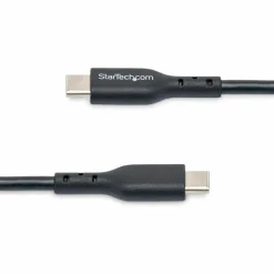 StarTech 10ft (3m) USB-C Charging Cable, Charge & Sync, 60W (3A) PD, USB 2.0 Laptop Charger Cable, TPE Jacket - USB C Charging Cord
