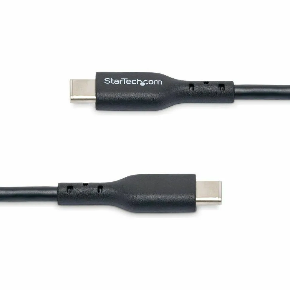 StarTech 10ft (3m) USB-C Charging Cable, Charge & Sync, 60W (3A) PD, USB 2.0 Laptop Charger Cable, TPE Jacket - USB C Charging Cord