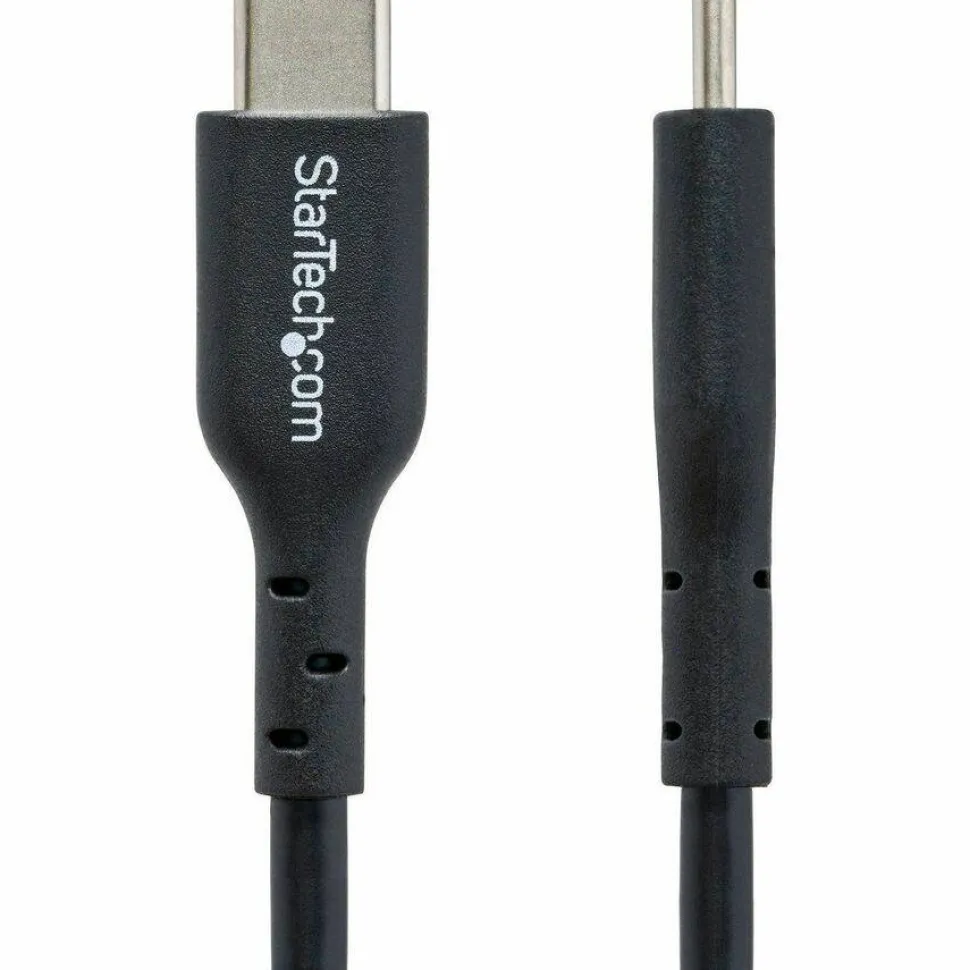 StarTech 10ft (3m) USB-C Charging Cable, Charge & Sync, 60W (3A) PD, USB 2.0 Laptop Charger Cable, TPE Jacket - USB C Charging Cord