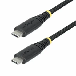 StarTech 6ft (1.8m) USB-C Charging Cable, Durable and Ultra-Flexible, 240W (5A) PD EPR, Rugged USB 2.0 Laptop charger Cord, USB-IF