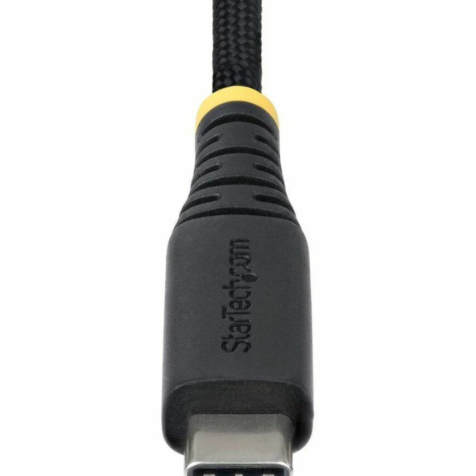 StarTech 6ft (1.8m) USB-C Charging Cable, Durable and Ultra-Flexible, 240W (5A) PD EPR, Rugged USB 2.0 Laptop charger Cord, USB-IF