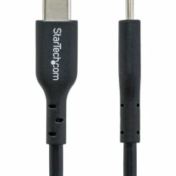 StarTech 3.3ft (1m) USB-C Charging Cable, Charge & Sync, 60W (3A) PD, USB 2.0 Laptop Charger Cable - Black USB C Charging Cord