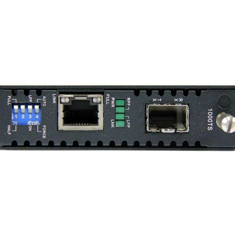 StarTech Gigabit Ethernet Fiber Media Converter with Open SFP Slot, TAA