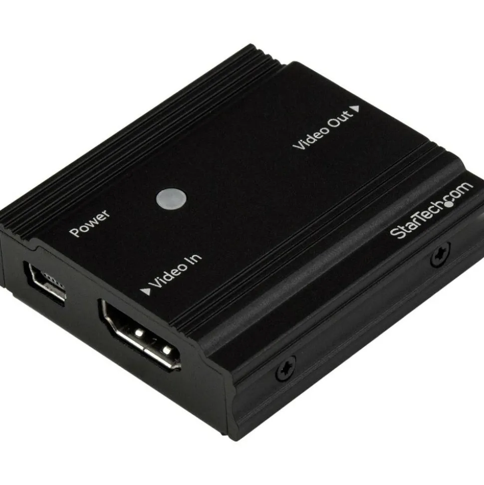 StarTech HDMI Signal Booster, HDMI Repeater Extender, 4K 60Hz, TAA