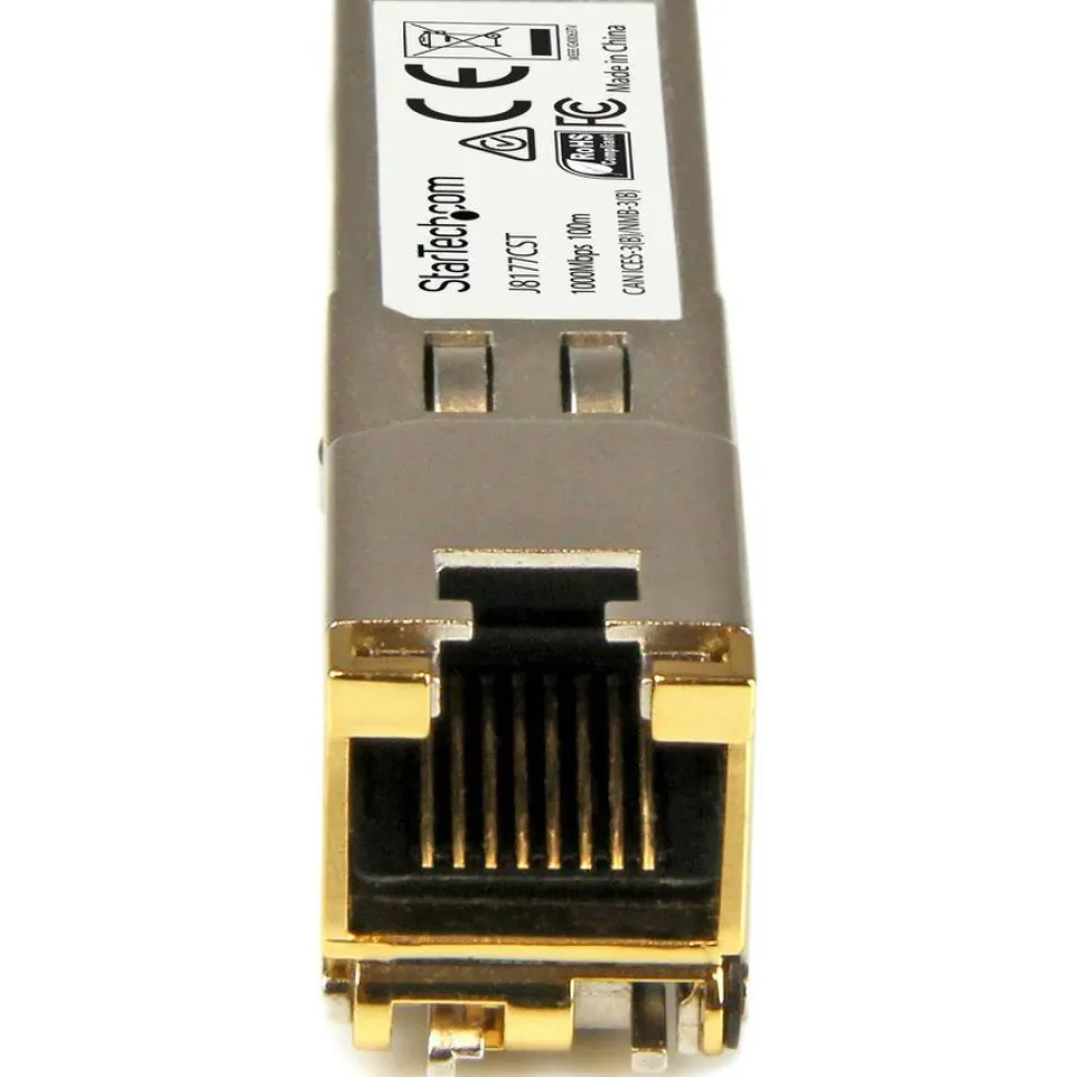 StarTech HPE J8177C Compatible SFP Module - 1000BASE-T - 1GE Gigabit Ethernet SFP SFP to RJ45 Cat6/Cat5e - 100m