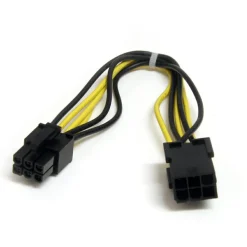 StarTech 8in 6 pin PCI Express Power Extension Cable