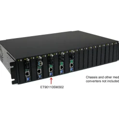 StarTech 10/100 Mbps Single Mode Fiber Media Converter SC 30 km, TAA
