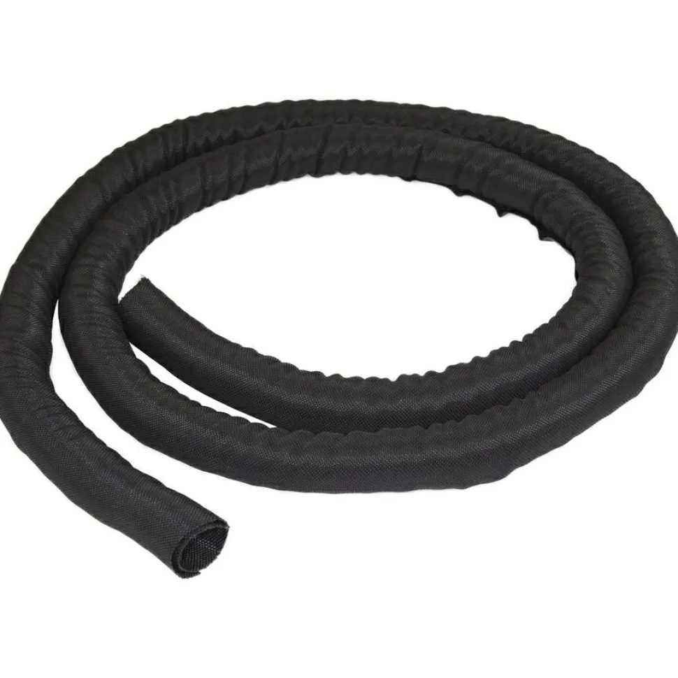 StarTech 6.5' (2m) Cable Management Sleeve/Wrap - Flexible Cable Manager - Expandable Coiled Cord Protector/Organizer - Trimmable