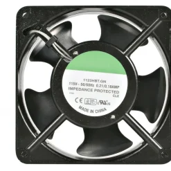 StarTech 120mm Axial Rack Muffin Fan for Server Cabinet, 115V, AC Cooling, Low Noise & Quiet PC Computer Case Fan