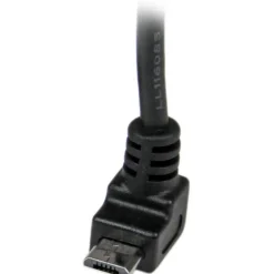StarTech 1m Micro USB Cable - A to Up Angle Micro B