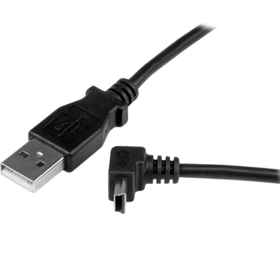 StarTech 1m Mini USB Cable - A to Up Angle Mini B