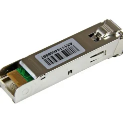 StarTech MSA Uncoded SFP Module, 1000BASE-SX, 1GE Gigabit Ethernet SFP 1GbE Multi Mode Fiber (MMF) Optic Transceiver, 550m DDM, TAA