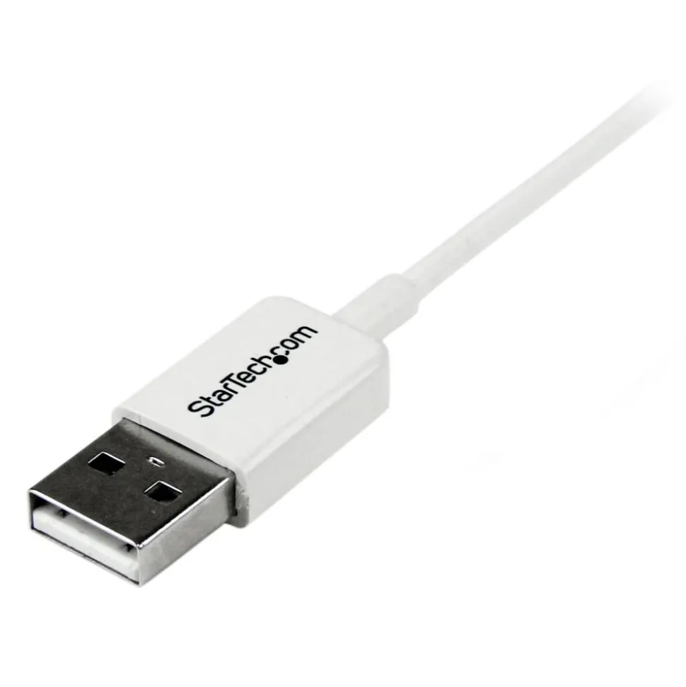 StarTech 2m White Micro USB Cable - A to Micro B