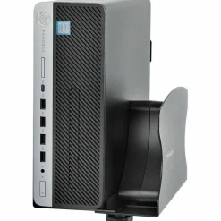 StarTech PC Wall Mount Bracket For Desktop Computers Up To 40lb, Toolless Width Adjustment 1.9-7.8in (50-200mm), Tower/Case Shelf, TAA