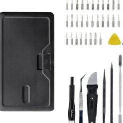 StarTech 40-Piece Computer Repair Toolkit for Laptop/PC/Electronics/Phone, 30-Bit Precision Screwdriver Set, Magnetic Tray/Pry Tools