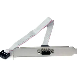 StarTech 9-pin Serial to 10-pin Header Slot Plate - Serial panel - DB-9 (M) - 10 pin IDC (F) - 41 cm