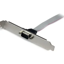 StarTech 9-pin Serial to 10-pin Header Slot Plate - Serial panel - DB-9 (M) - 10 pin IDC (F) - 41 cm
