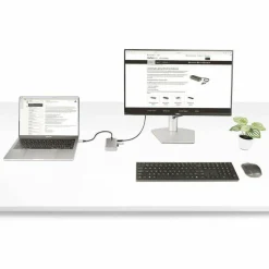 StarTech 4-Port USB-C Hub with USB-C DP Alt Mode Video Output, 3x USB-A, 1x USB-C, 100W Power Delivery Pass-Through, USB 3.2 10Gbps