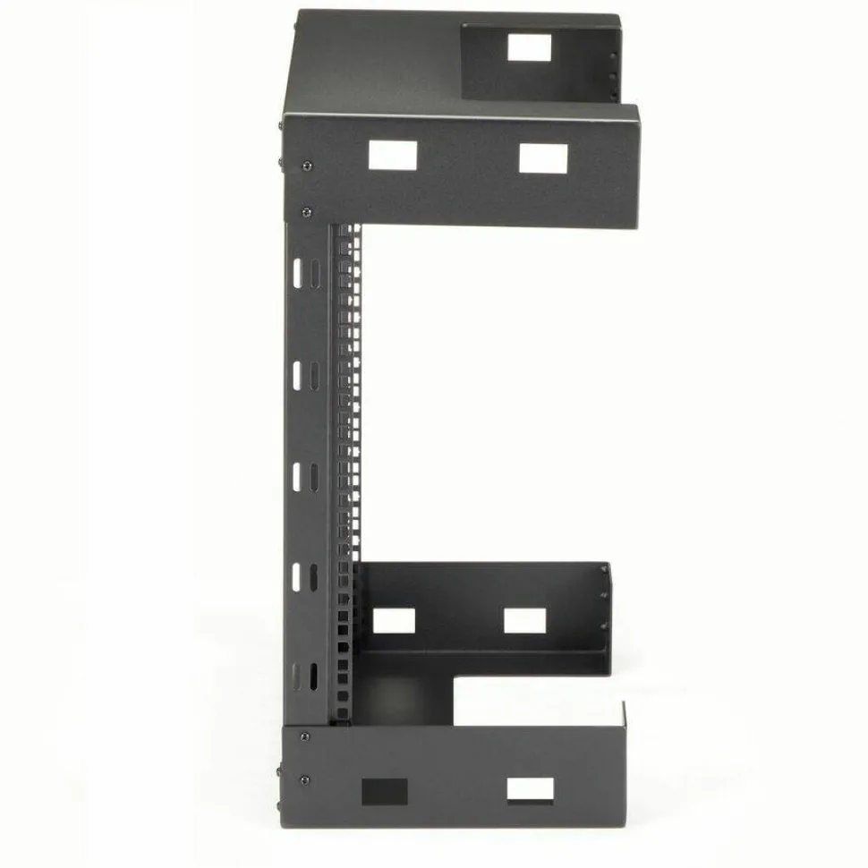 StarTech 2-Post 12U Heavy-Duty Wall-Mount Network Rack, 19" Open Frame Server Rack for Computer Equipment, Wall Mount Data Rack