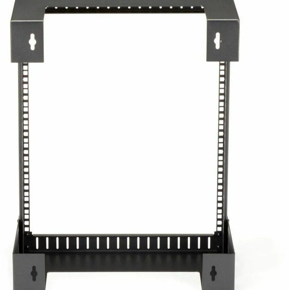 StarTech 2-Post 12U Heavy-Duty Wall-Mount Network Rack, 19" Open Frame Server Rack for Computer Equipment, Wall Mount Data Rack