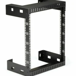 StarTech 2-Post 12U Heavy-Duty Wall-Mount Network Rack, 19