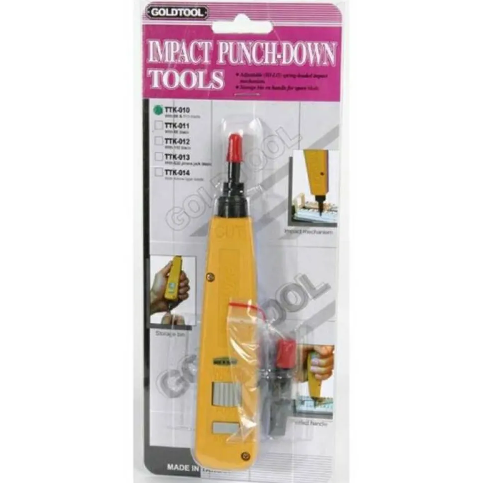 StarTech Punch Down Tool with 110 and 66 Blades, TAA