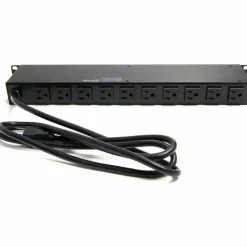 StarTech Rackmount PDU with 16 Outlets and Surge Protection - 19in Power Distribution Unit - 1U