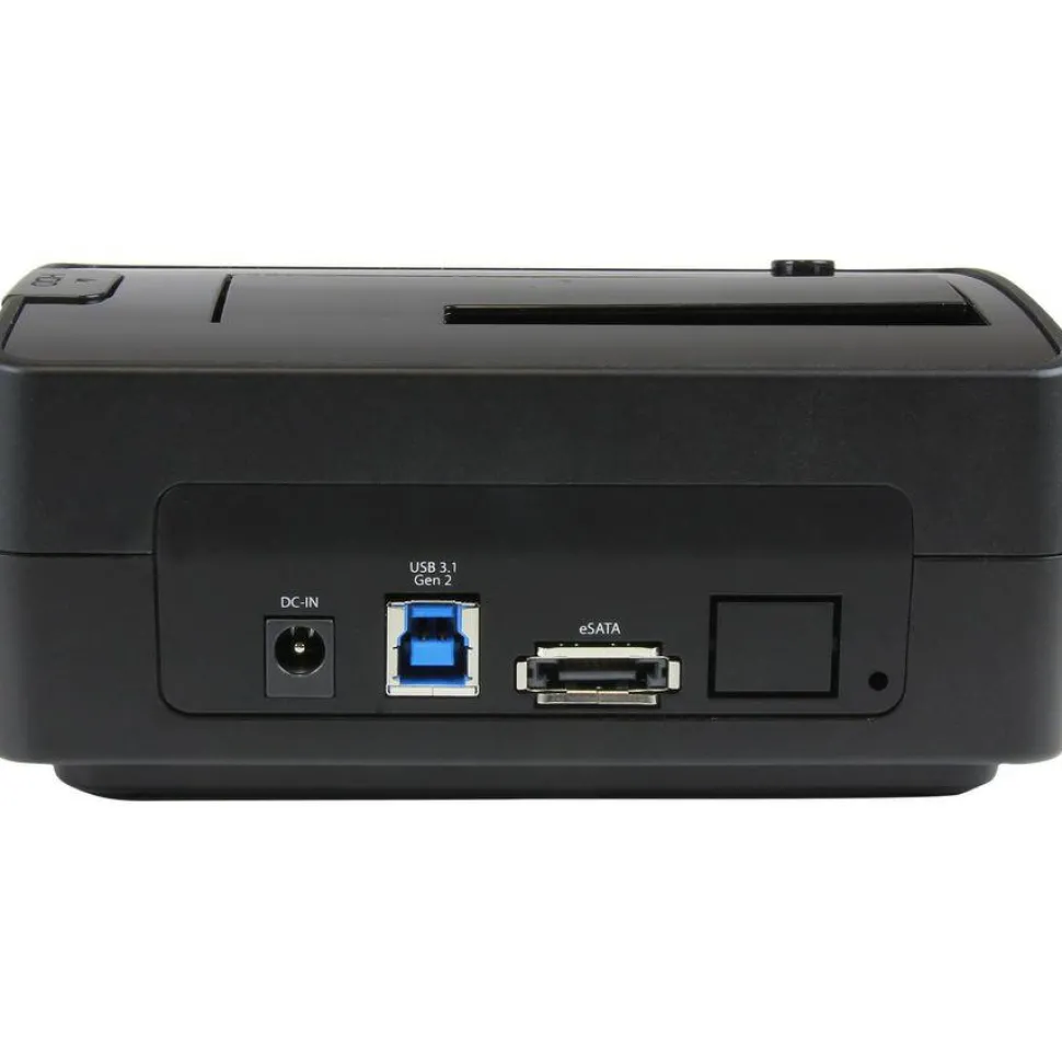 StarTech Single Bay USB 3.1 / eSATA to SATA Hard Drive Docking Station, USB 3.1 (10 Gbps)/eSATA Hard Drive Dock, 2.5/3.5" SATA HDD/SSD