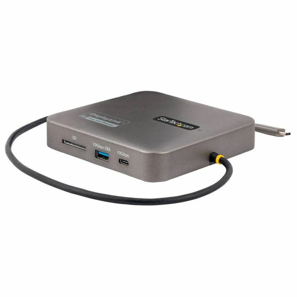 StarTech USB C Docking Station, Dual 4K 60Hz HDMI, compatible with MacBook Pro (M1/M2/M3/M4) and Windows, 10Gbps USB Hub, GbE, 100W PD