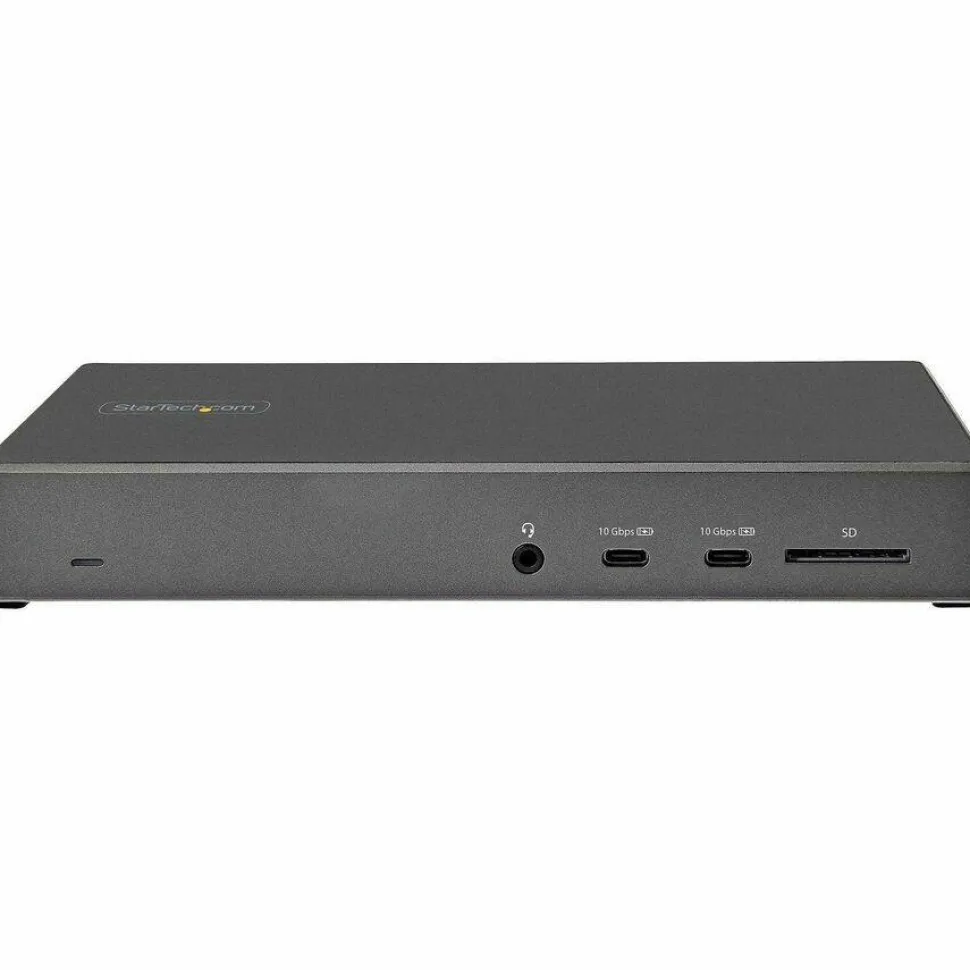 StarTech USB C Dock, Triple 4K Monitor USB-C Docking Station with DP 1.4 & DSC, 2x DisplayPort & 1x HDMI, 100W PD, 6x USB (2x 10Gbps)