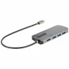 StarTech USB C Multiport Adapter, 4K 60Hz HDMI HDR10 Video, 3 Port 5Gbps USB 3.2 Hub, 100W PD PassThrough, GbE, Mini Travel Dock