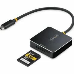 StarTech USB-C SD Express Card Reader, Portable USB 3.2 (10Gbps) Memory Card Reader, USB Type-C to Secure Digital 7.1 Adapter