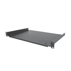 StarTech 1U Server Rack Cabinet Shelf - Fixed 12" Deep Cantilever Rackmount Tray for 19" Data/AV/Network Enclosure w/cage nuts, screws