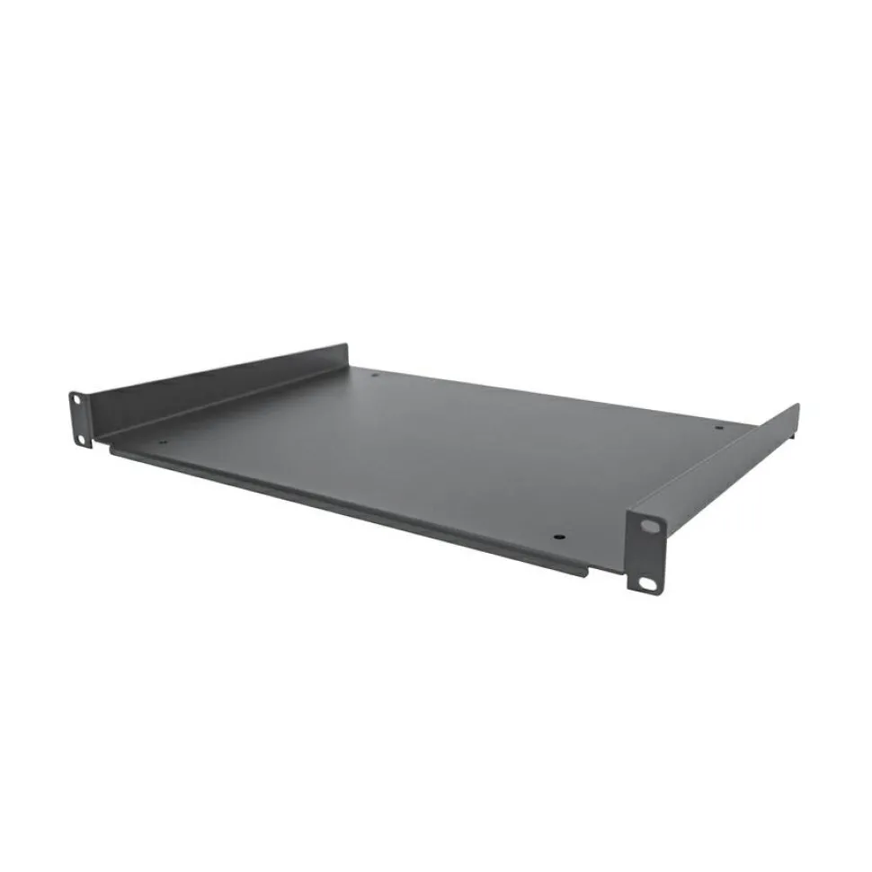StarTech 1U Server Rack Cabinet Shelf - Fixed 12" Deep Cantilever Rackmount Tray for 19" Data/AV/Network Enclosure w/cage nuts, screws