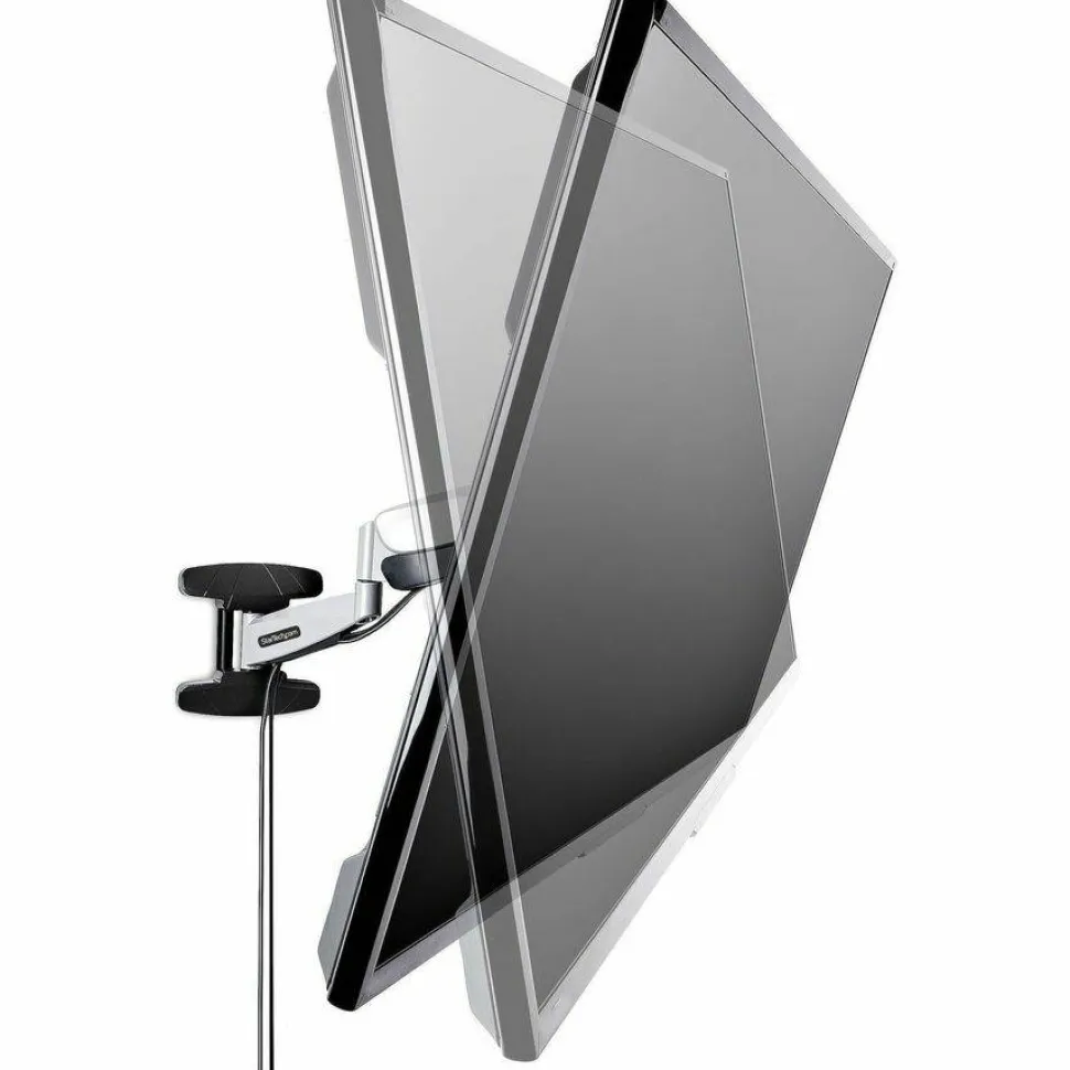 StarTech VESA TV Wall Mount, Adjustable Full Motion TV Wall Mount For 23"-55" Displays, Extendable/Tilting/Swivel TV Wall Mount