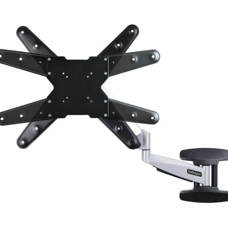 StarTech VESA TV Wall Mount, Adjustable Full Motion TV Wall Mount For 23"-55" Displays, Extendable/Tilting/Swivel TV Wall Mount