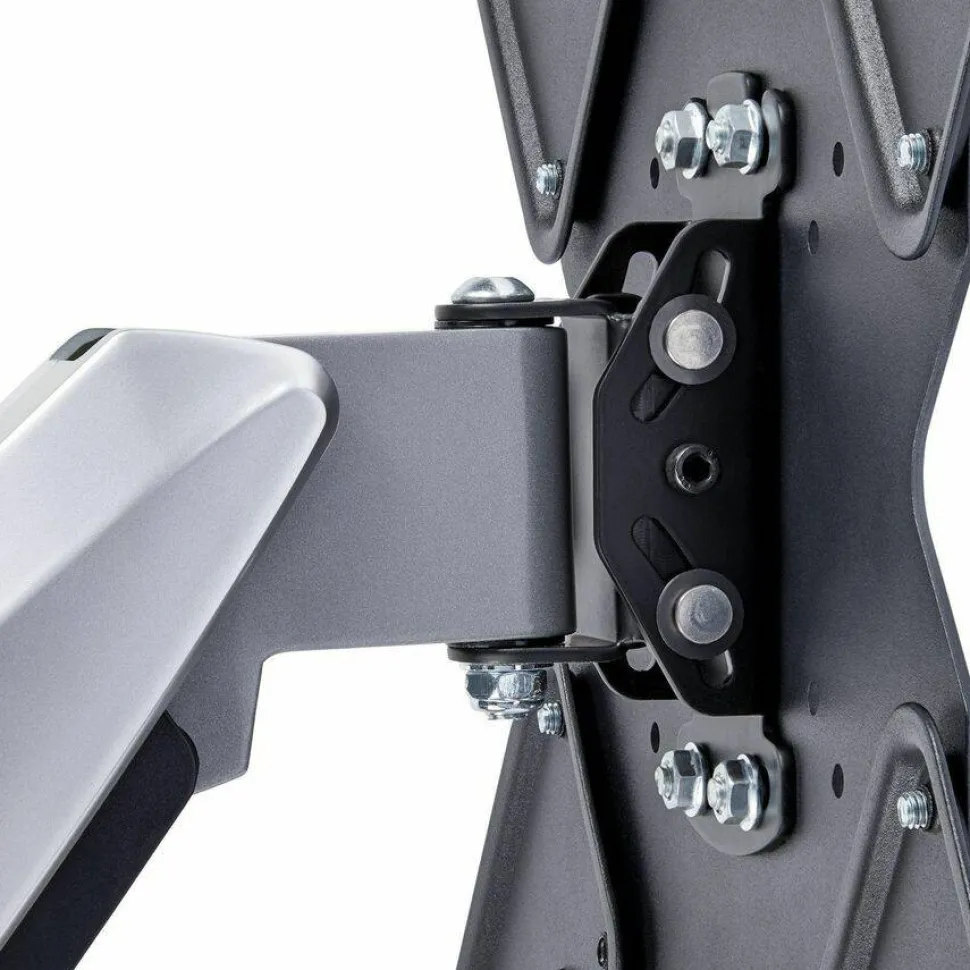 StarTech VESA TV Wall Mount, Adjustable Full Motion TV Wall Mount For 23"-55" Displays, Extendable/Tilting/Swivel TV Wall Mount