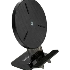 StarTech 15W Qi Wireless Charging Stand, Universal Qi Certified Wireless Charger Stand or Pad, For iPhone/Samsung Galaxy/Google Pixel