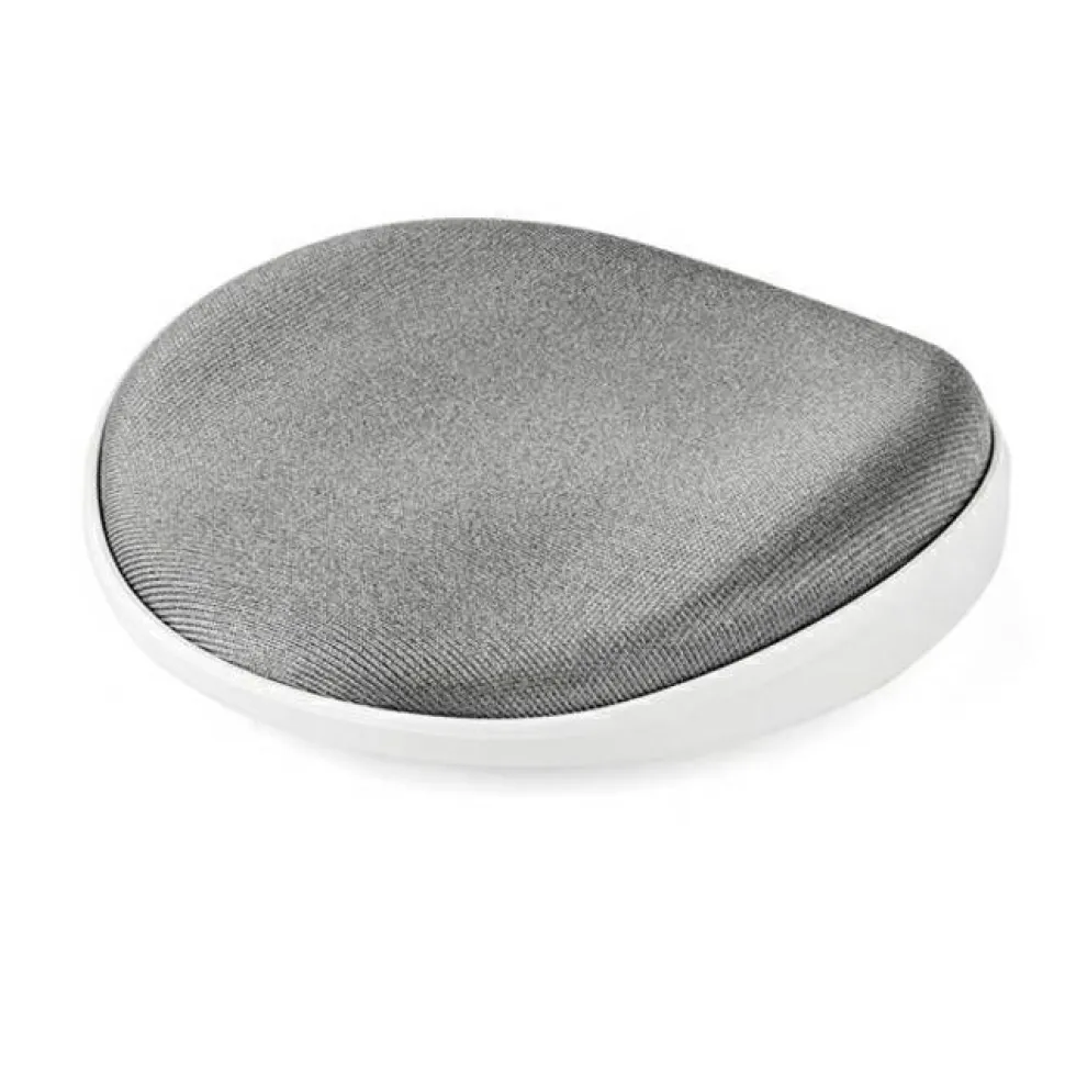 StarTech Wrist Rest, Ergonomic Desk Wrist Pad, Sliding Wrist Rest for Mouse, Silver Fabric, Office Wrist Support (ROLWRSTRST), TAA
