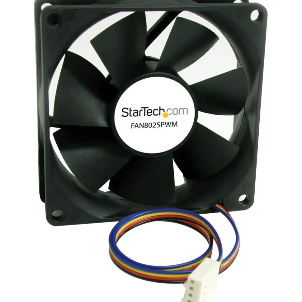 StarTech 80x25mm Computer Case Fan with PWM - Pulse Width Modulation Connector