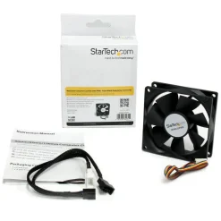StarTech 80x25mm Computer Case Fan with PWM - Pulse Width Modulation Connector