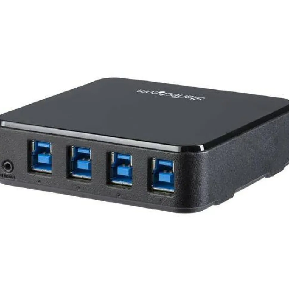 StarTech 4X4 USB 3.0 Peripheral Sharing Switch - USB Switch for Mac / Windows / Linux - 4 Port USB 3.0 Switch - USB A/B Switch