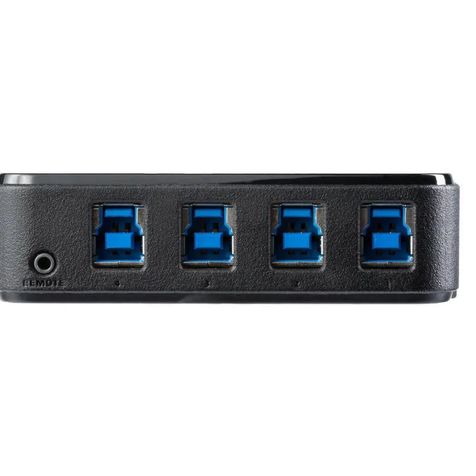StarTech 4X4 USB 3.0 Peripheral Sharing Switch - USB Switch for Mac / Windows / Linux - 4 Port USB 3.0 Switch - USB A/B Switch