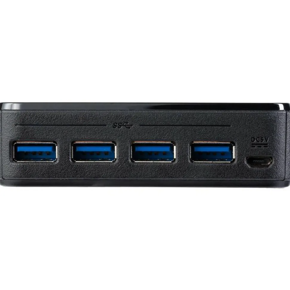 StarTech 4X4 USB 3.0 Peripheral Sharing Switch - USB Switch for Mac / Windows / Linux - 4 Port USB 3.0 Switch - USB A/B Switch