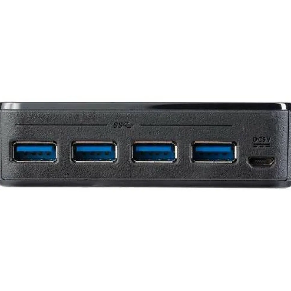 StarTech 4X4 USB 3.0 Peripheral Sharing Switch - USB Switch for Mac / Windows / Linux - 4 Port USB 3.0 Switch - USB A/B Switch