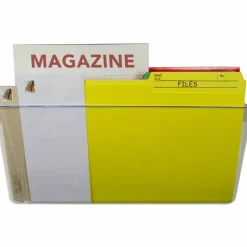 Storex Stacking Legal Size Wall Pocket, 7
