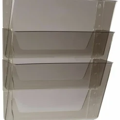 Storex Stacking Letter Size Wall Pockets, 7